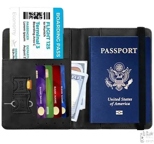 Explorer™ RFID Passport Travel Wallet IDLokr Secure Your Digital Life